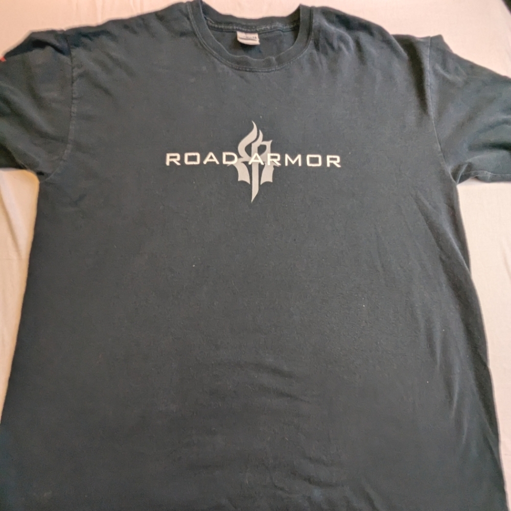 Road Armor Long Sleeve Tee Shirt with Cool Graphics on Sleeves XL